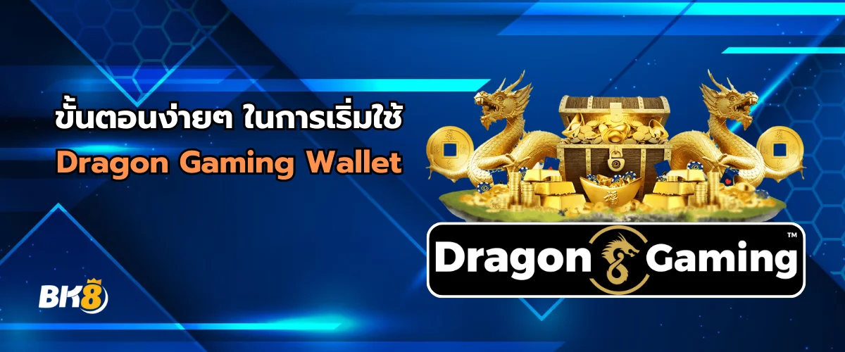 ขั้นตอนการใช้ Dragon Gaming Wallet